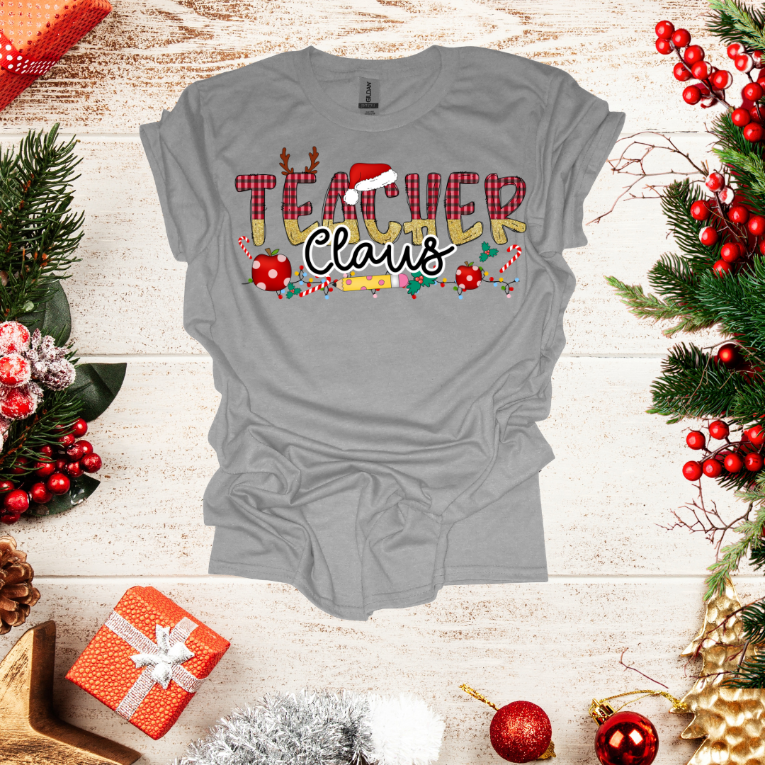 Unisex Teacher Claus T-Shirt
