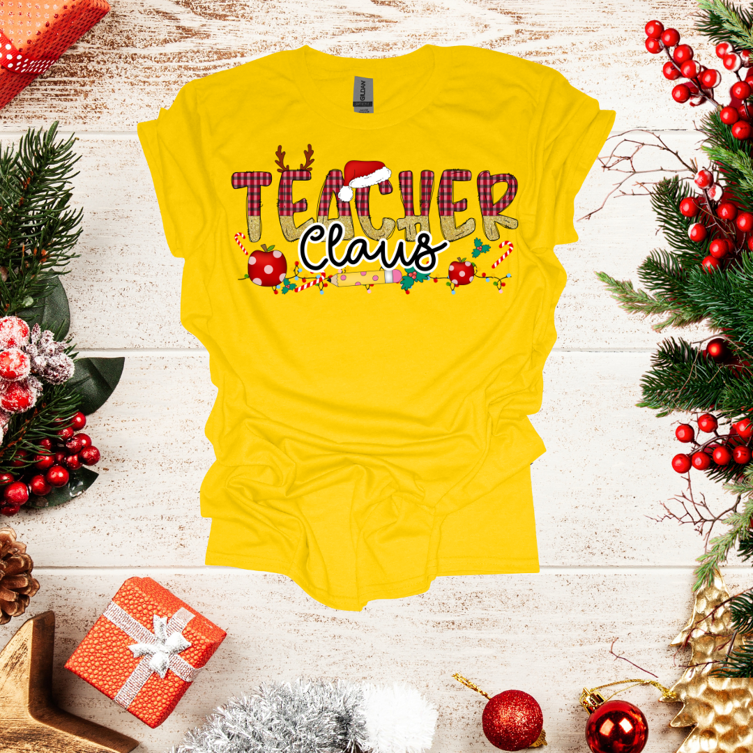 Unisex Teacher Claus T-Shirt