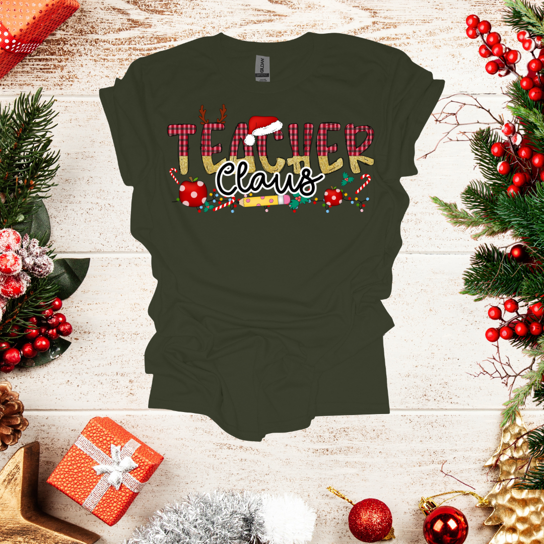 Unisex Teacher Claus T-Shirt