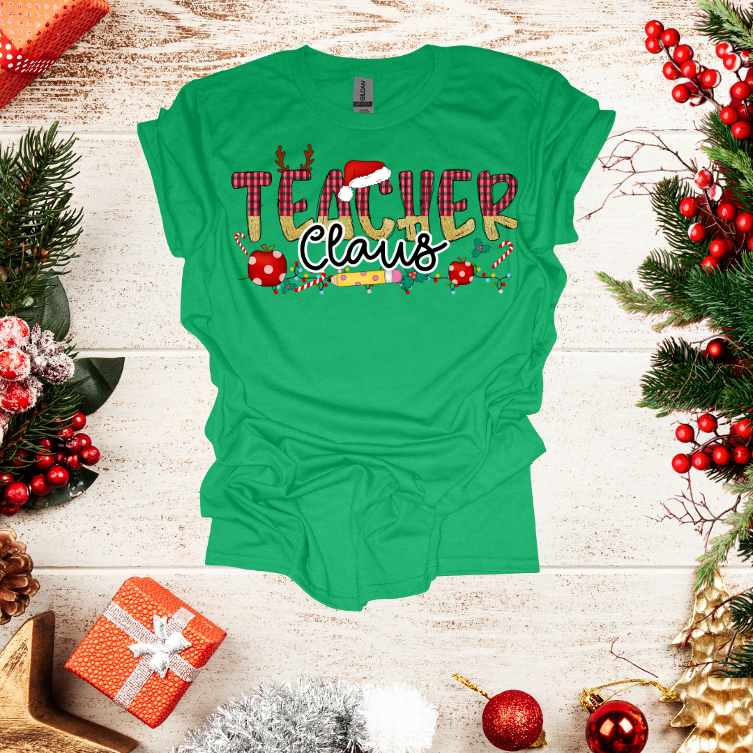 Unisex Teacher Claus T-Shirt