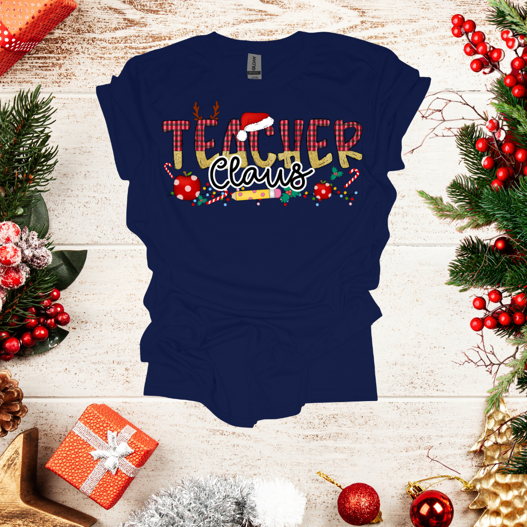 Unisex Teacher Claus T-Shirt