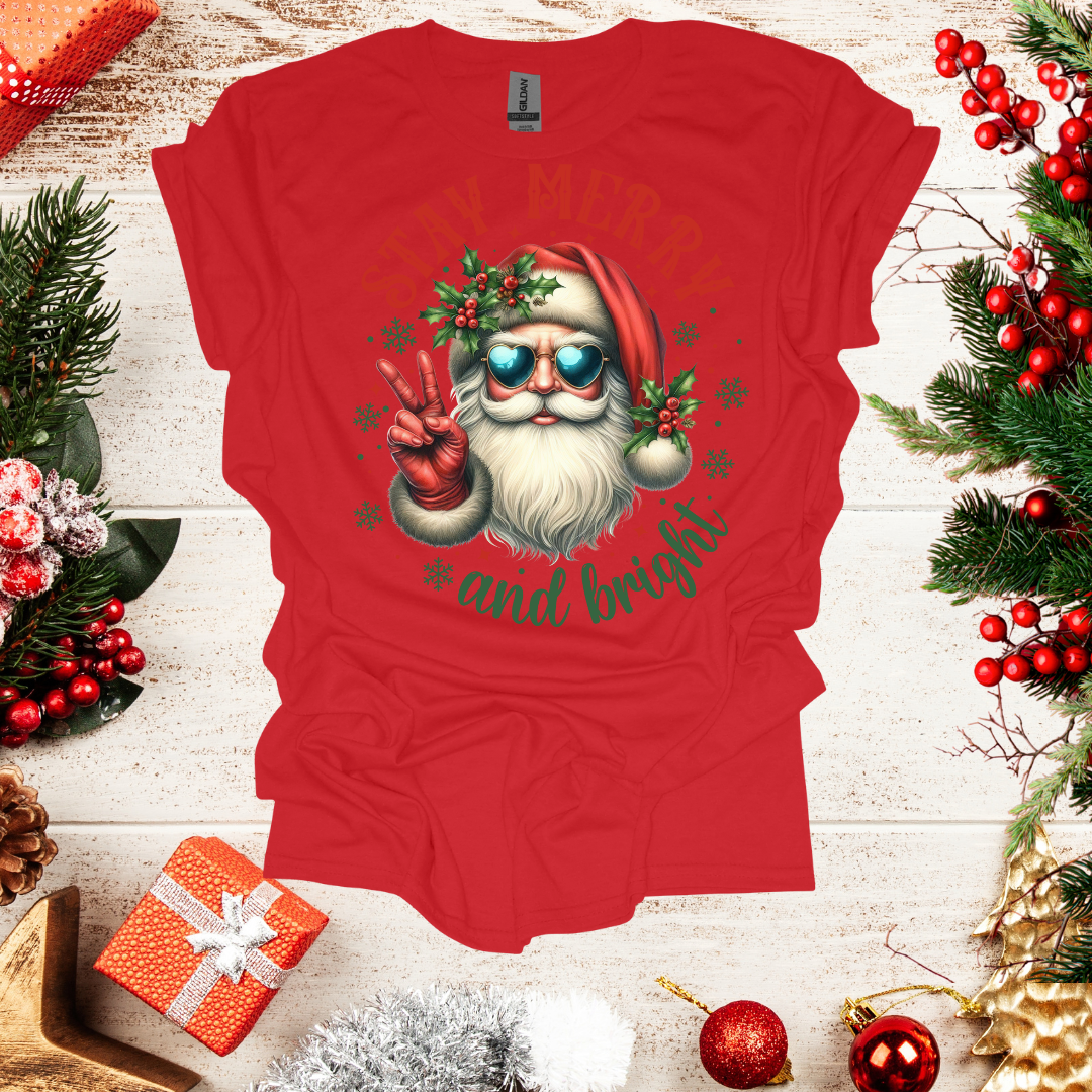 Unisex Stay Merry and Bright T-Shirt