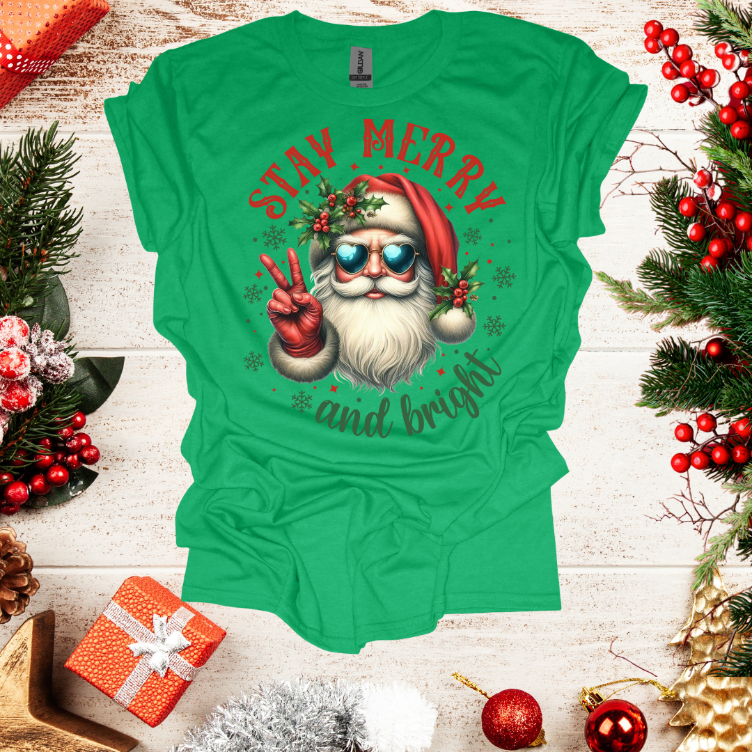 Unisex Stay Merry and Bright T-Shirt