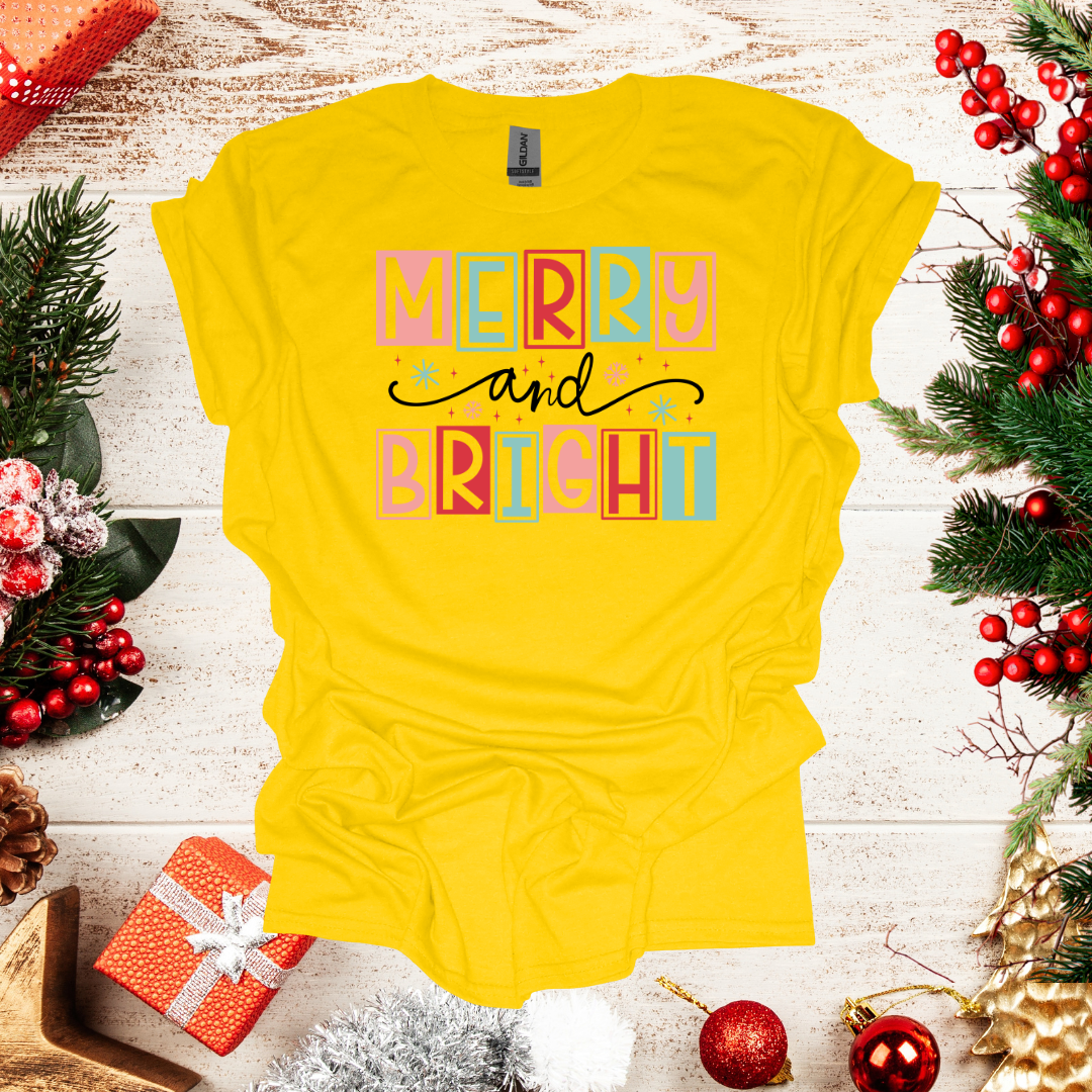 Unisex Merry and Bright T-Shirt