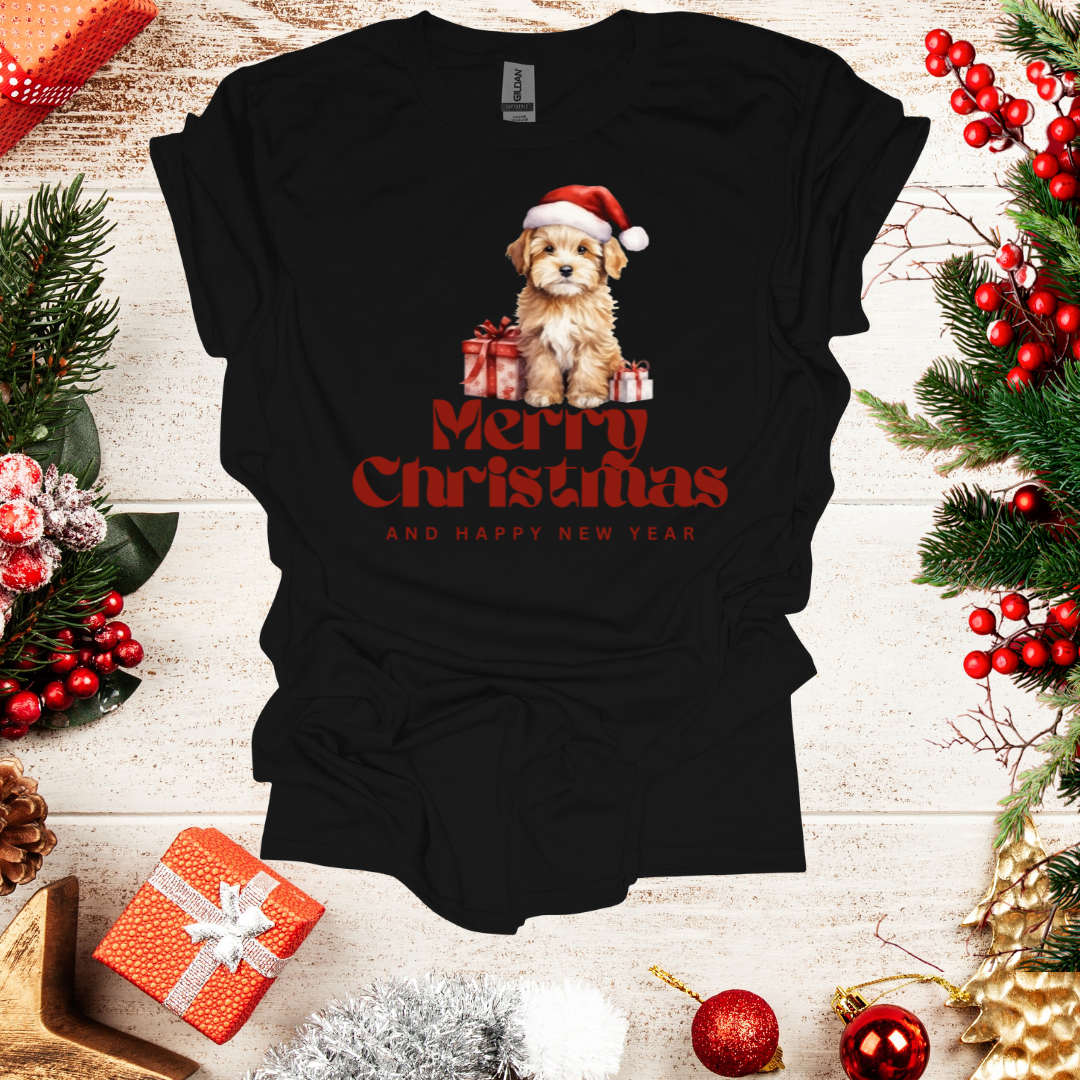 Unisex Santa Dog T-Shirt