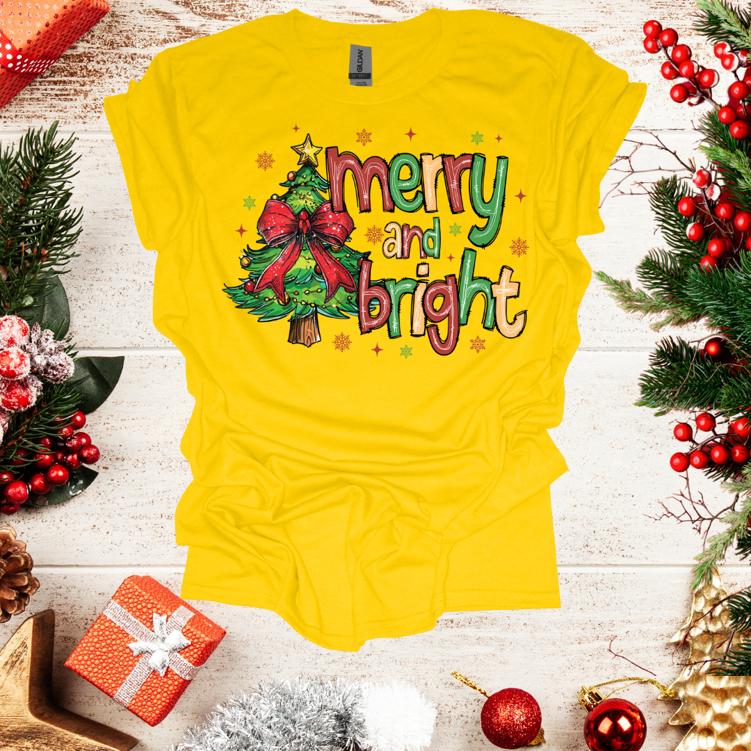 Unisex Merry and Bright T-Shirt