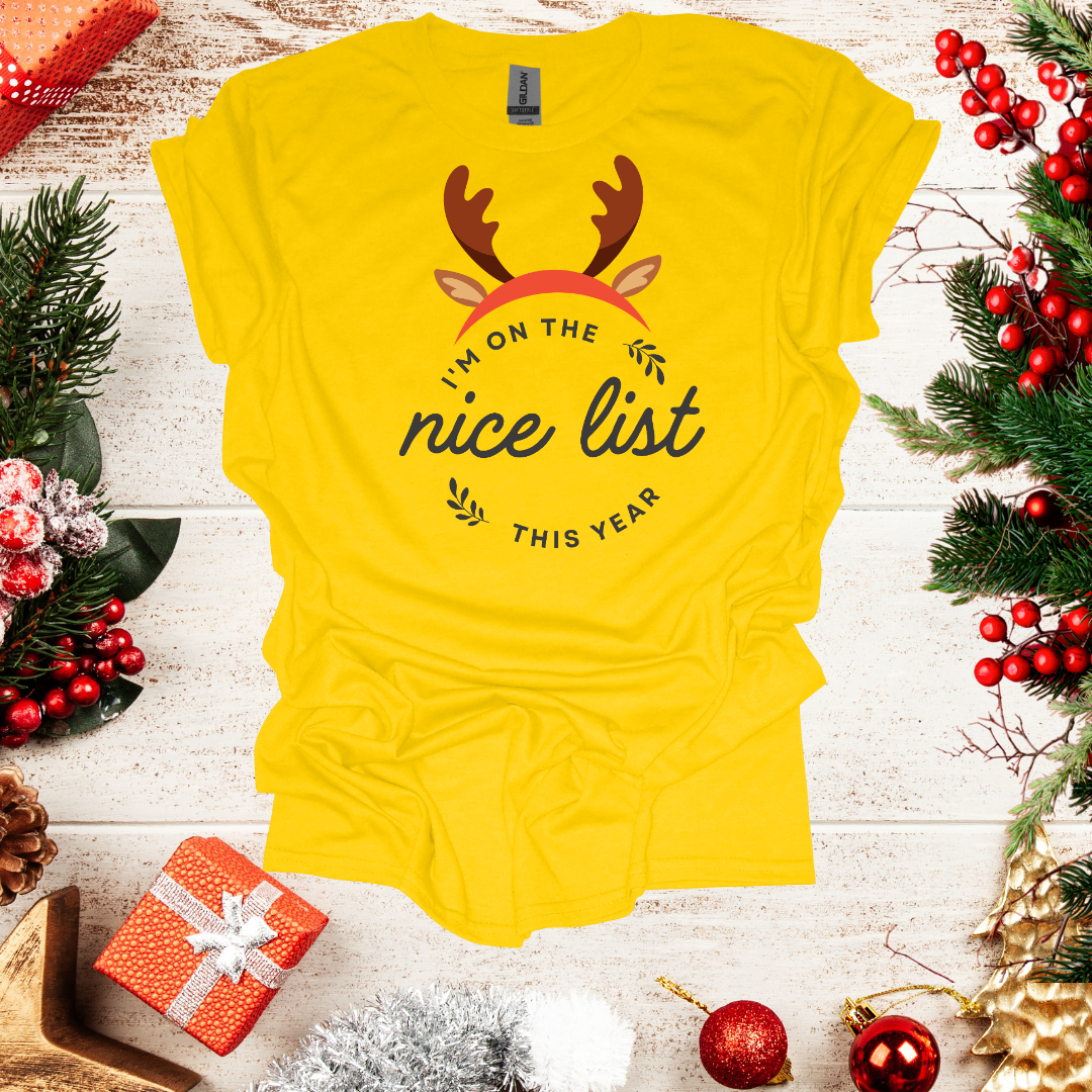 Unisex Nice List T-Shirt