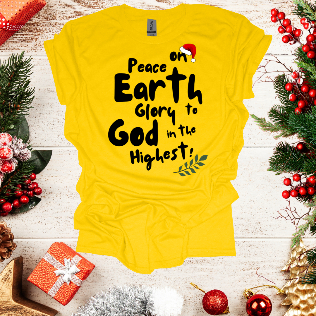 Unisex Peace on Earth T-Shirt