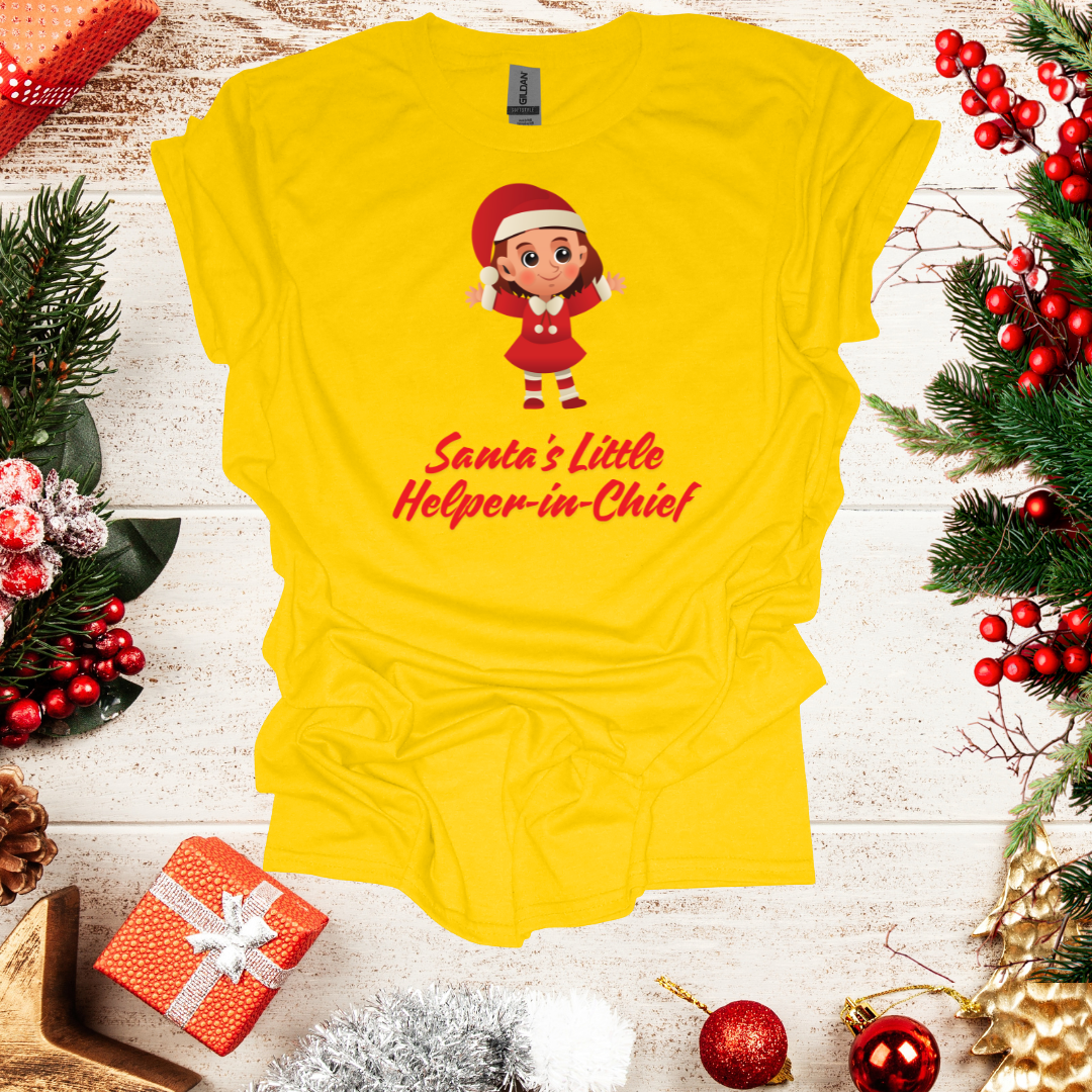 Unisex Santa's Lil Helper T-Shirt