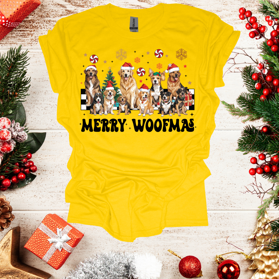 Unisex Merry Woofmas T-Shirt