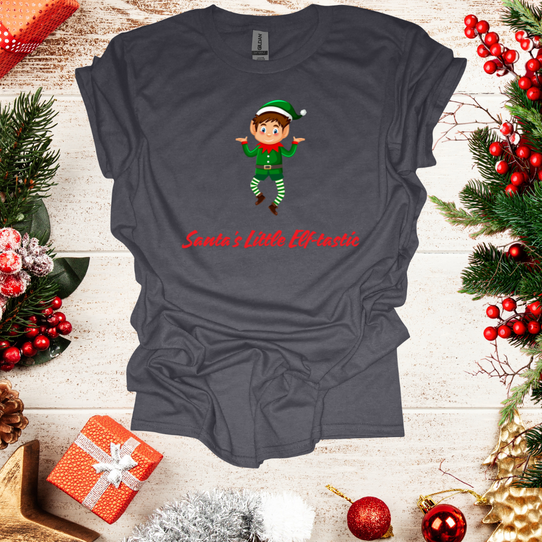 Unisex Santa's lil elf boy T-Shirt