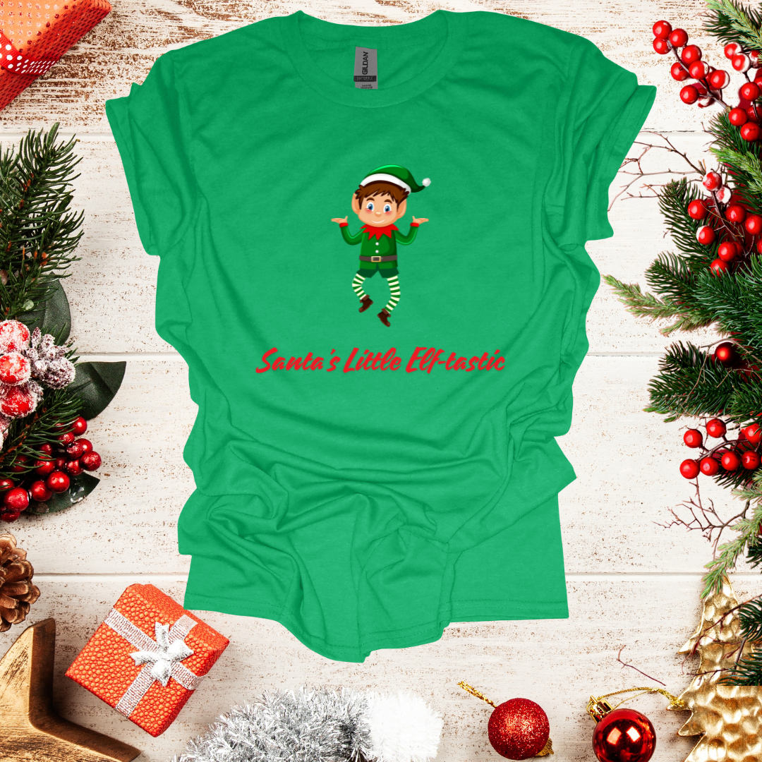 Unisex Santa's lil elf boy T-Shirt