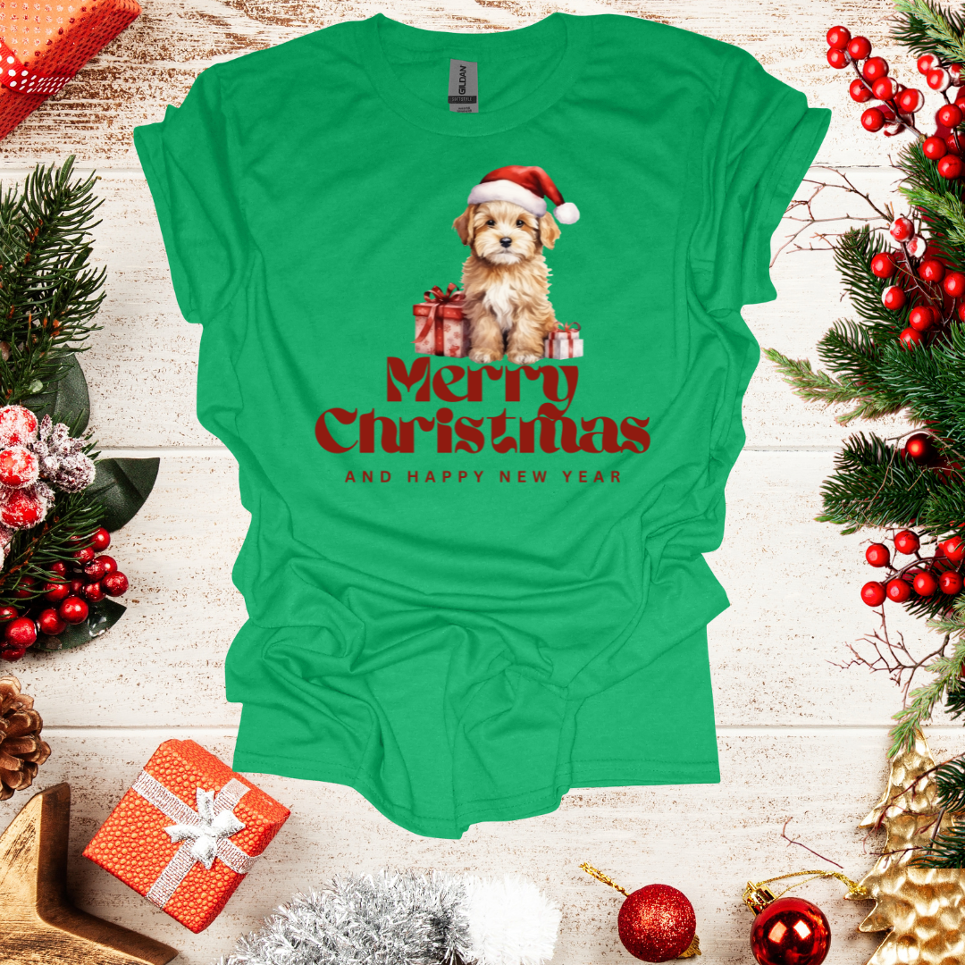 Unisex Santa Dog T-Shirt