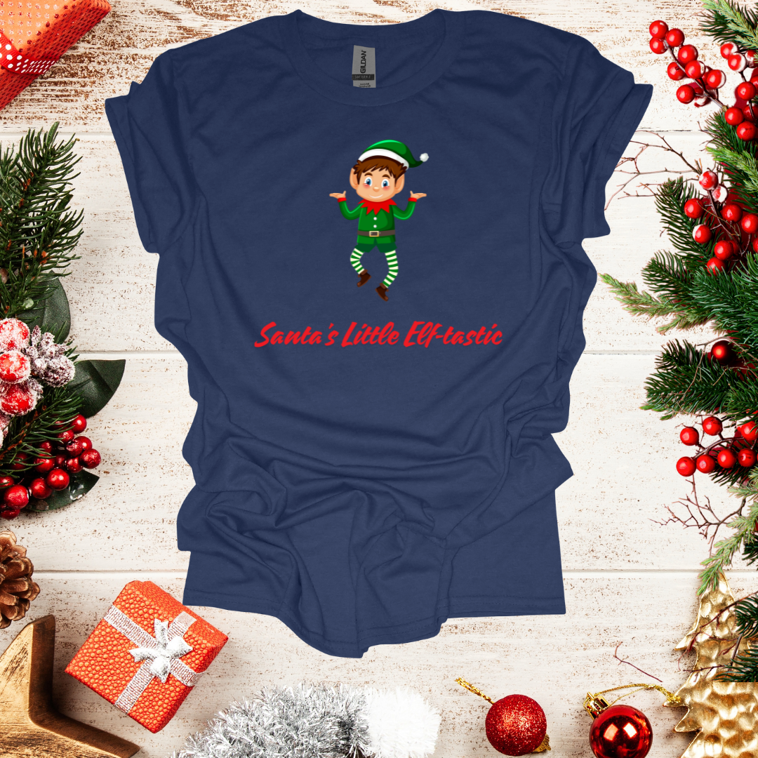 Unisex Santa's lil elf boy T-Shirt