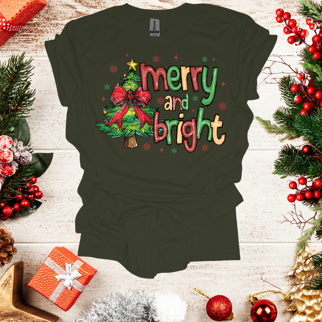 Unisex Merry and Bright T-Shirt