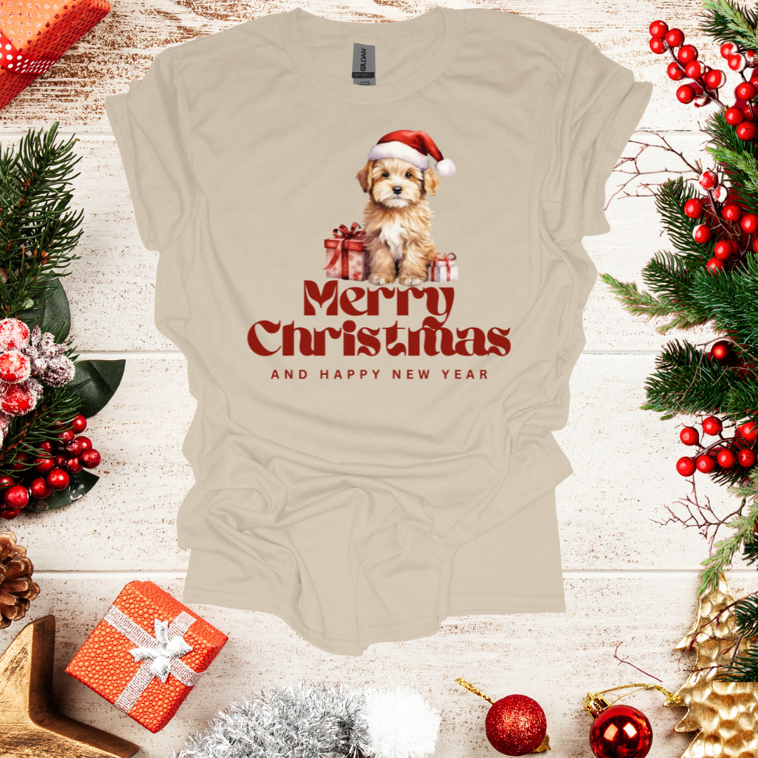 Unisex Santa Dog T-Shirt
