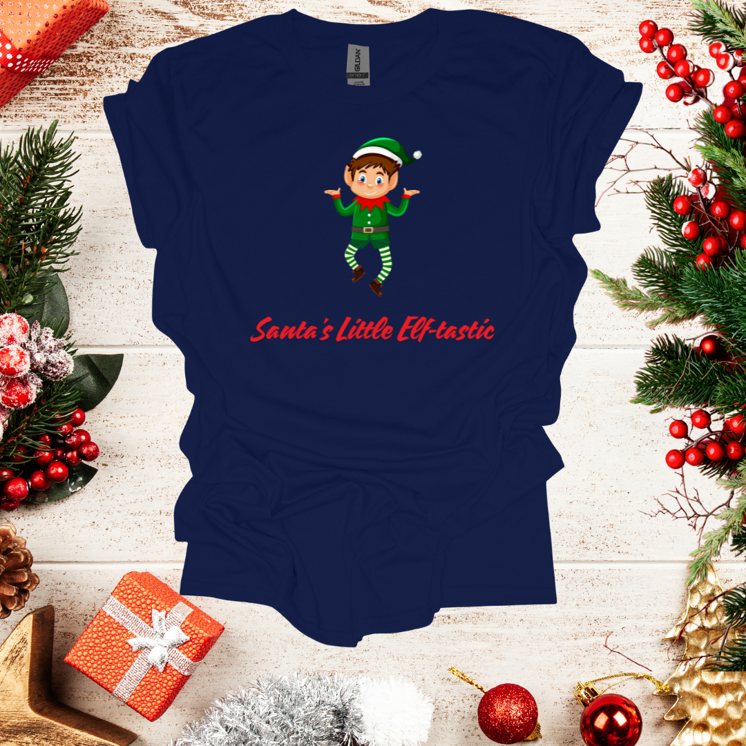 Unisex Santa's lil elf boy T-Shirt