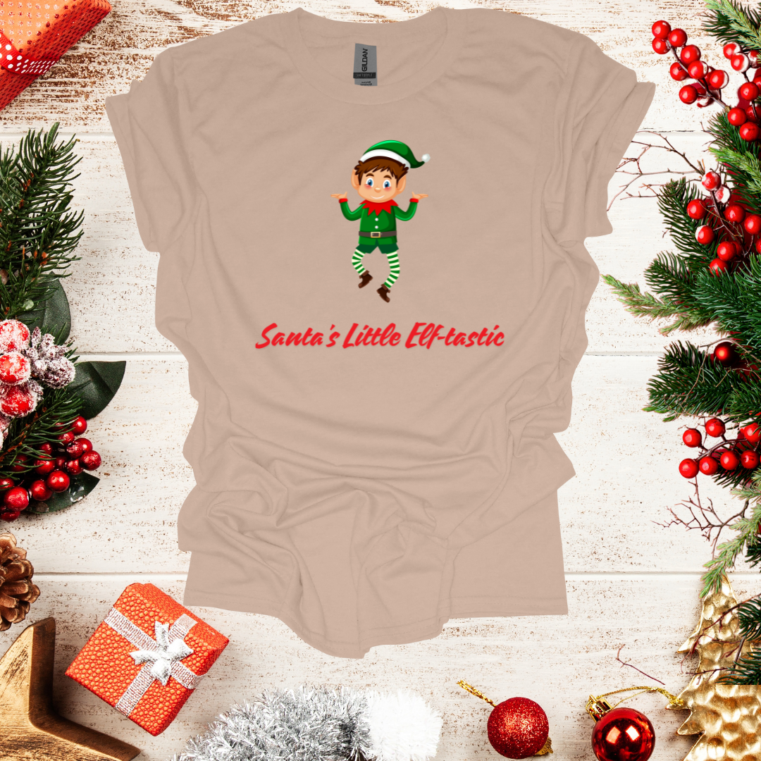 Unisex Santa's lil elf boy T-Shirt