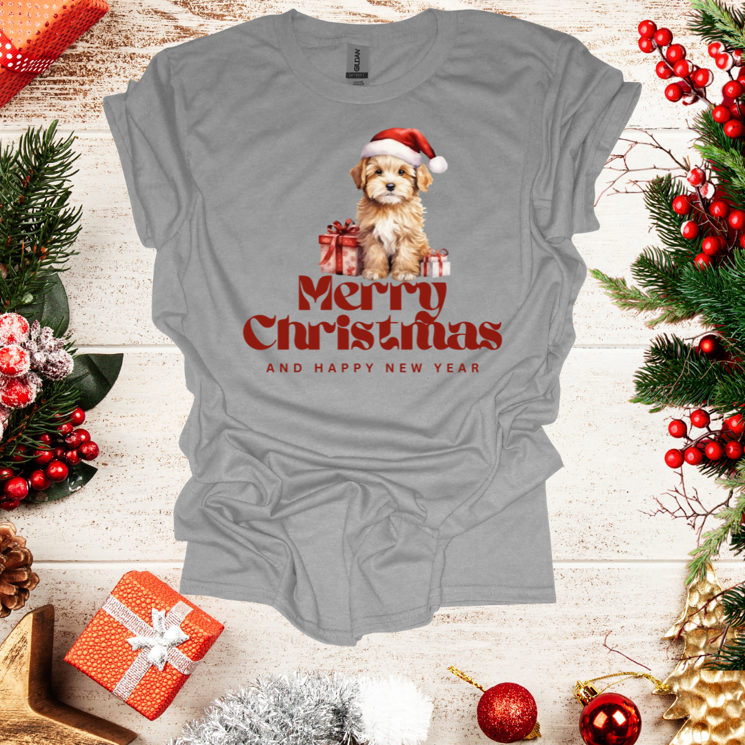 Unisex Santa Dog T-Shirt