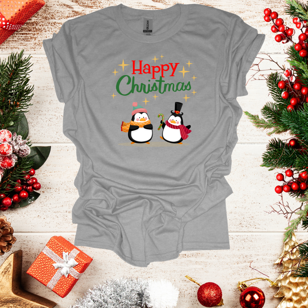 Unisex Penguin Christmas T-Shirt