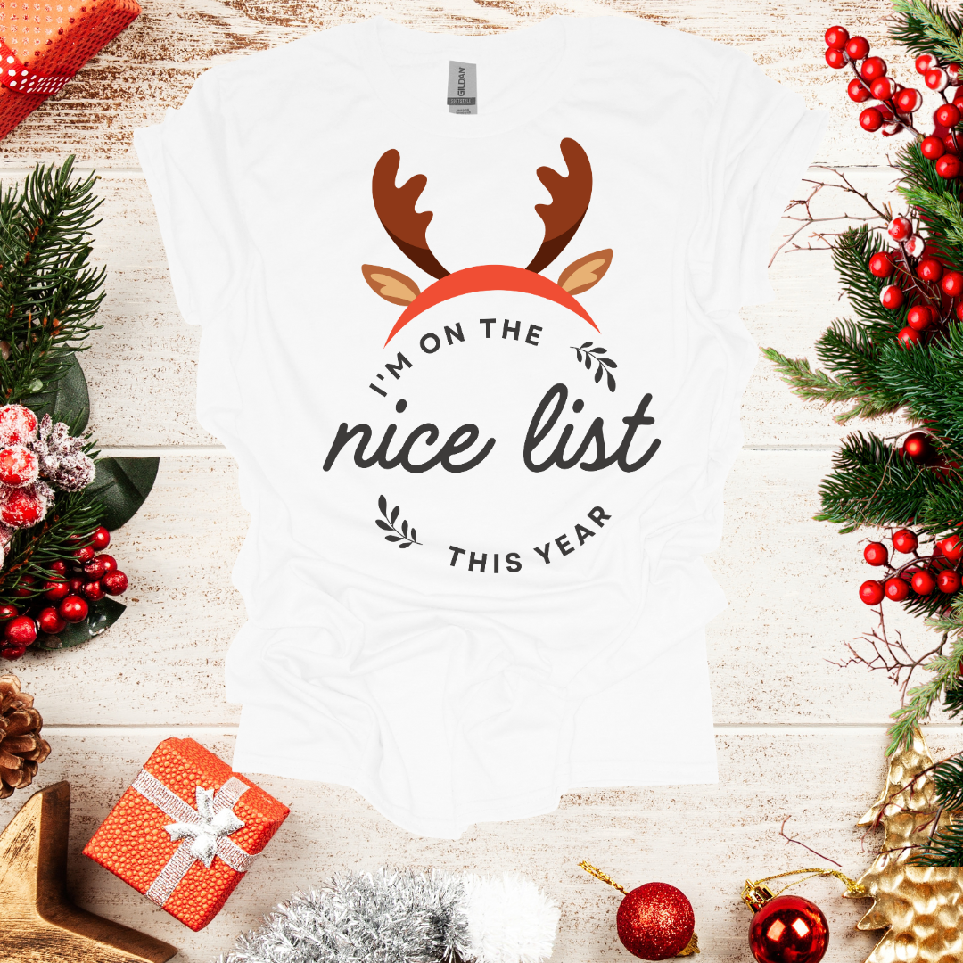 Unisex Nice List T-Shirt