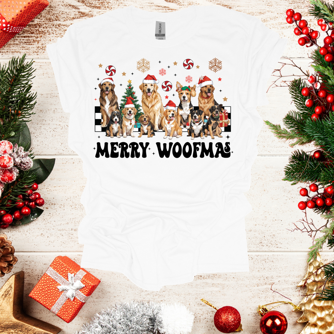 Unisex Merry Woofmas T-Shirt