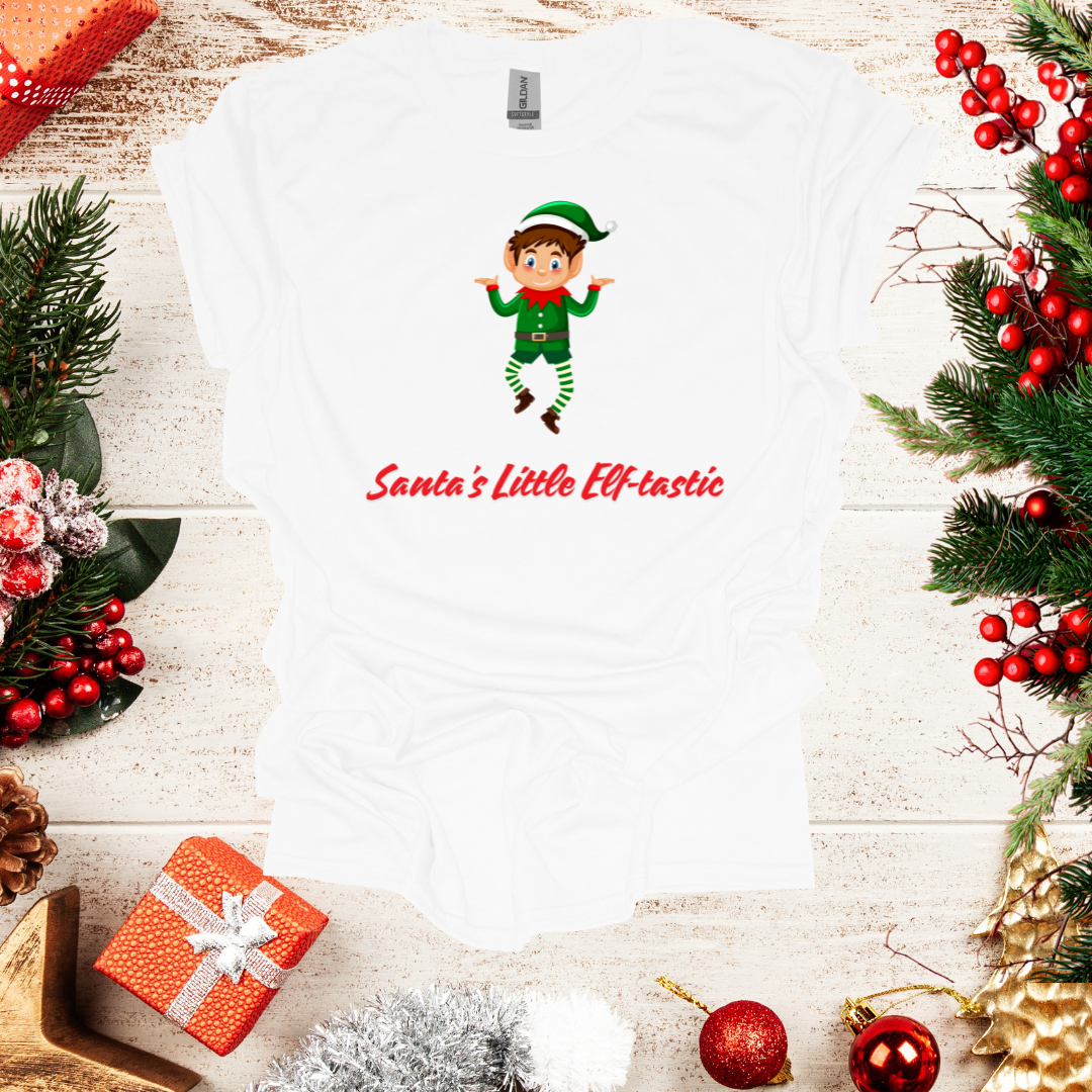 Unisex Santa's lil elf boy T-Shirt