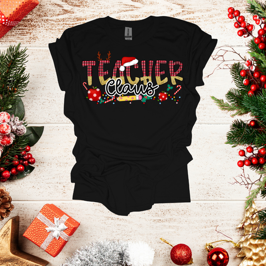 Unisex Teacher Claus T-Shirt