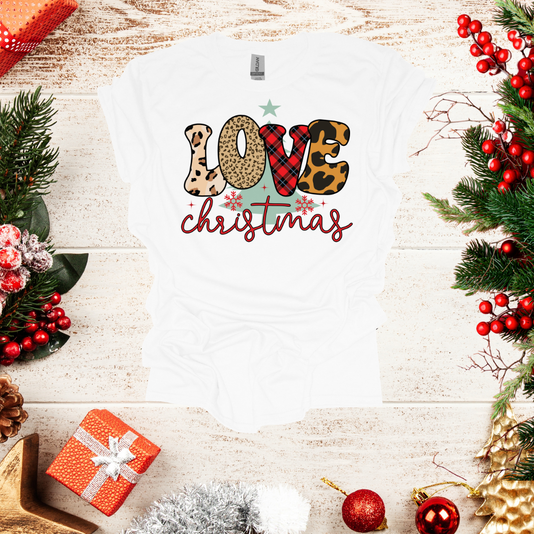 Unisex Love Christmas T-Shirt