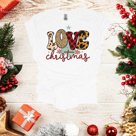 Unisex Love Christmas T-Shirt