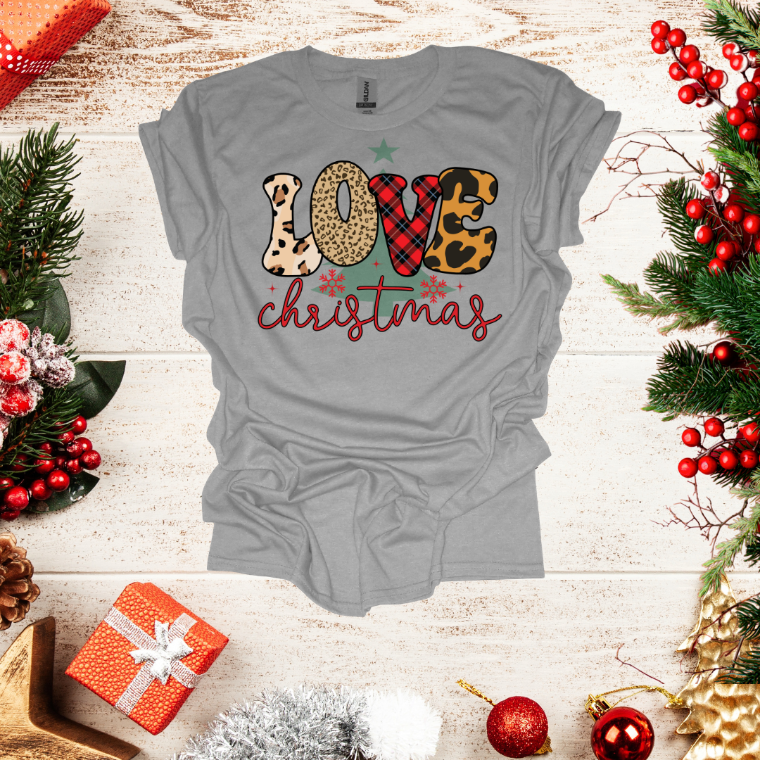 Unisex Love Christmas T-Shirt