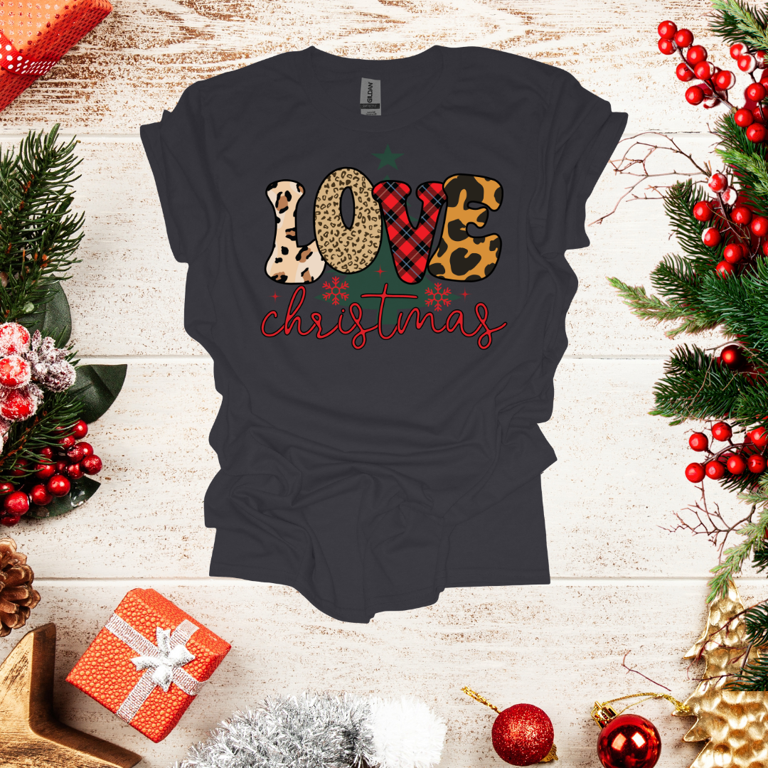 Unisex Love Christmas T-Shirt
