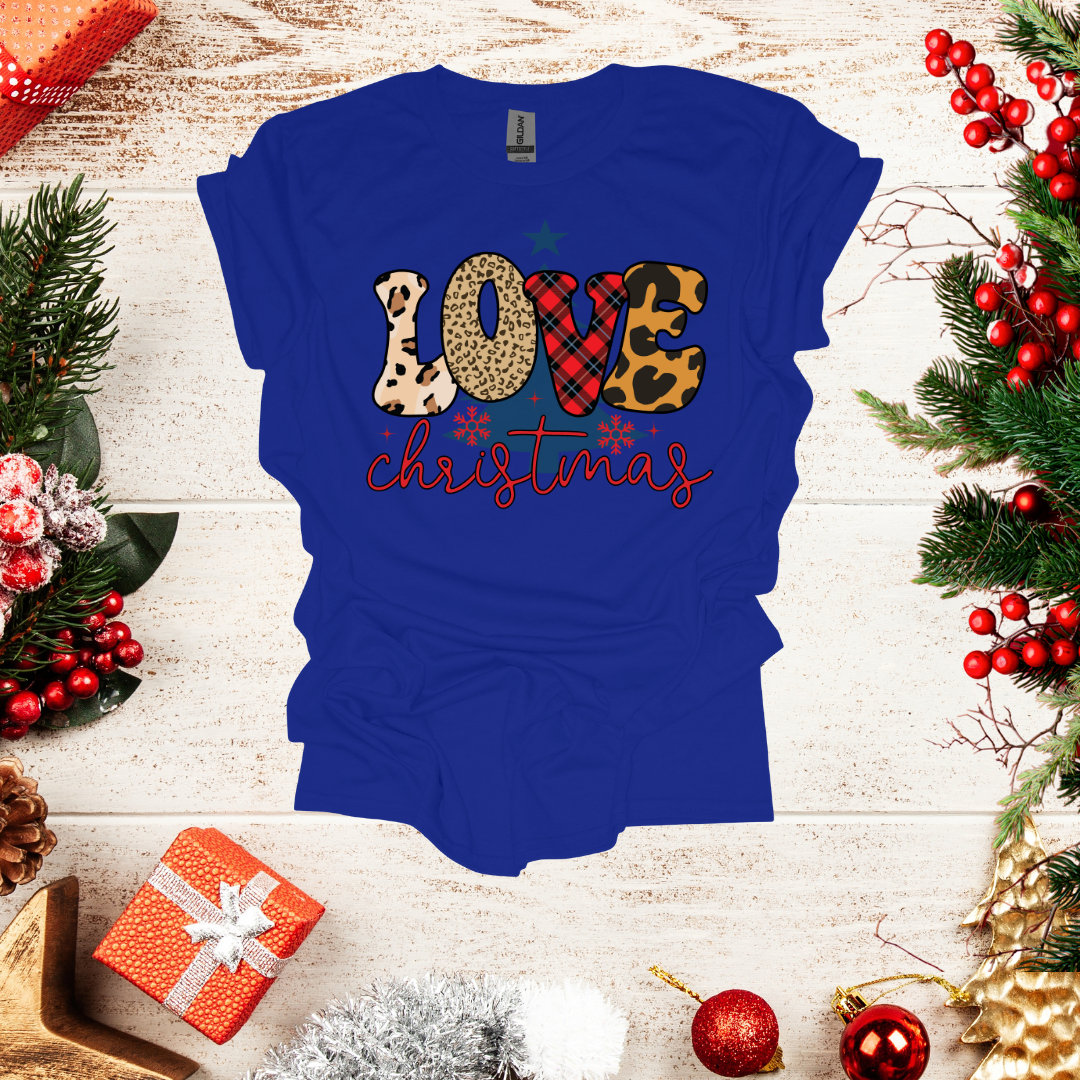 Unisex Love Christmas T-Shirt