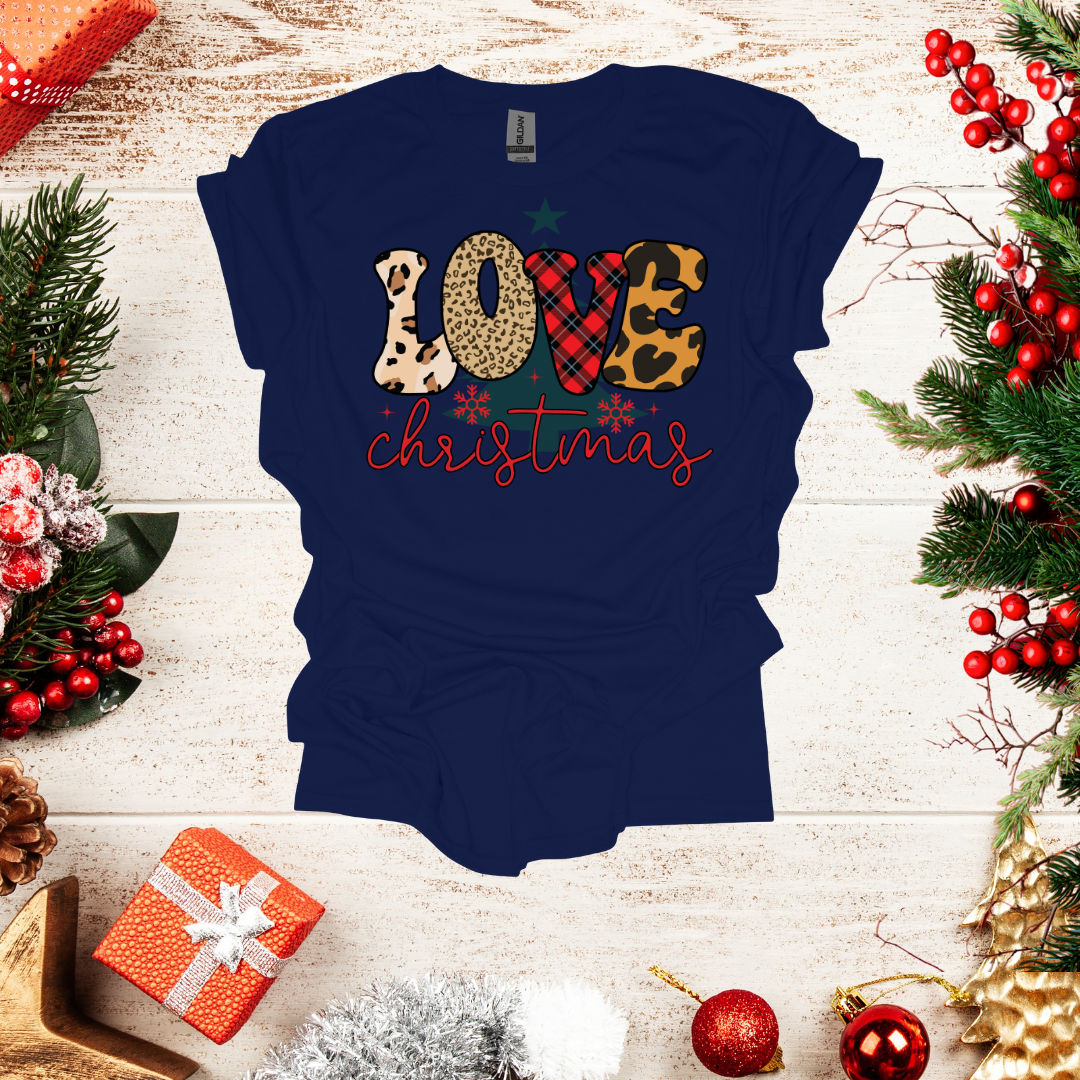 Unisex Love Christmas T-Shirt