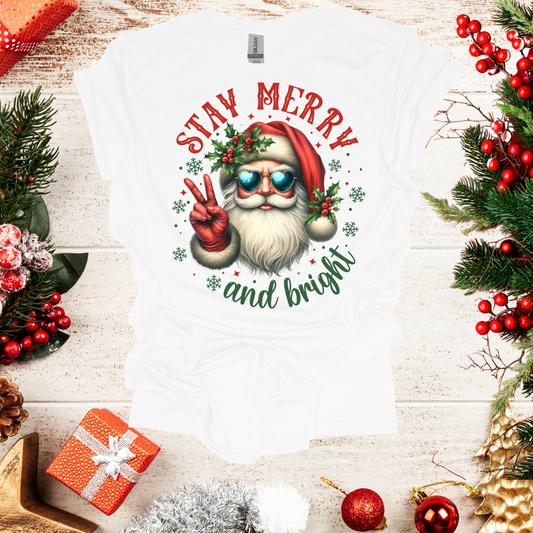 Unisex Stay Merry and Bright T-Shirt