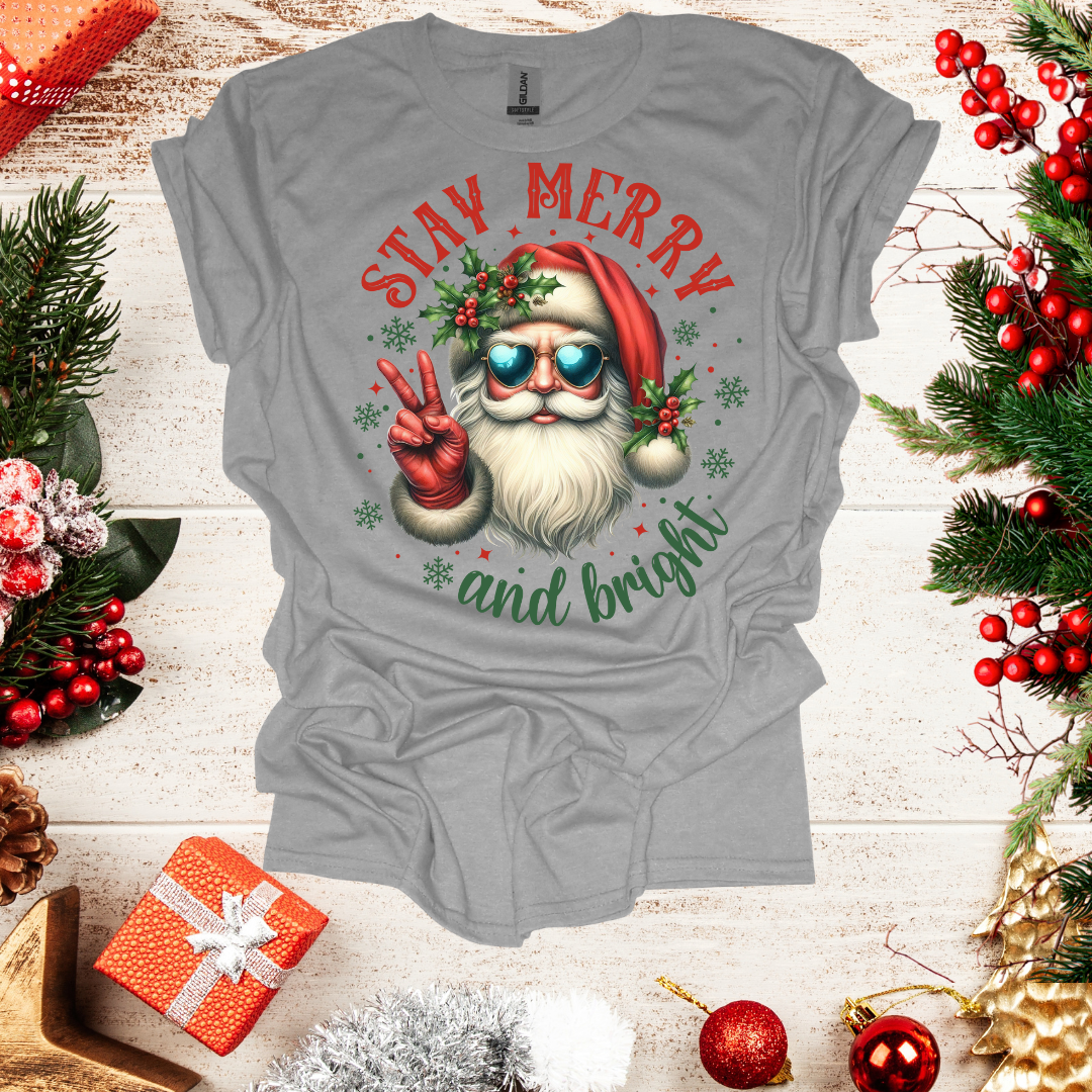 Unisex Stay Merry and Bright T-Shirt