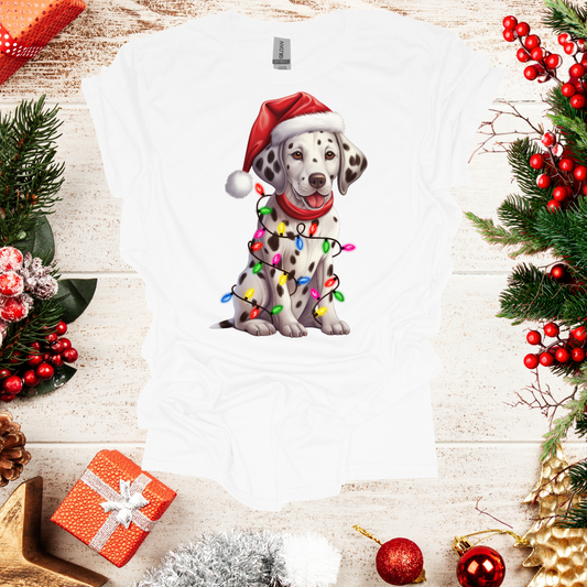 Unisex Dog Christmas T-Shirt