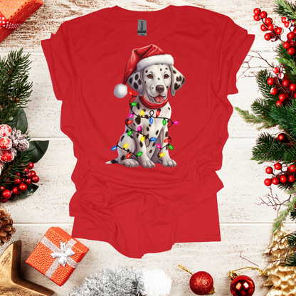 Unisex Dog Christmas T-Shirt