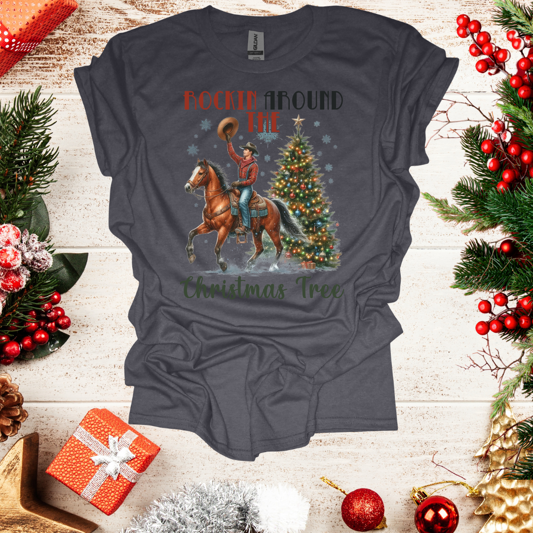 Unisex Rocking Around the Christmas Tree T-Shirt