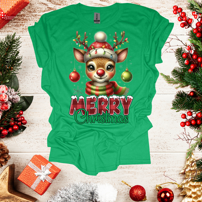 Unisex Cute Raindeer T-Shirt