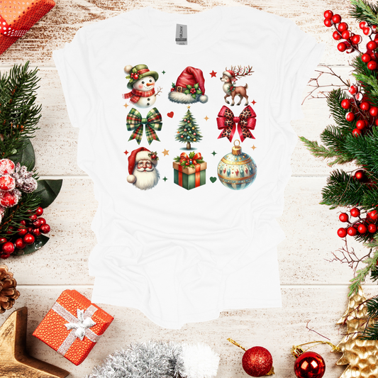 Unisex Christmas Prints T-Shirt