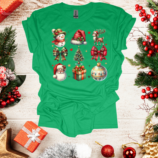 Unisex Christmas Prints T-Shirt