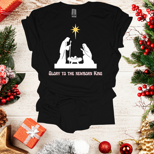 Unisex Glory to the new born King T-Shirt