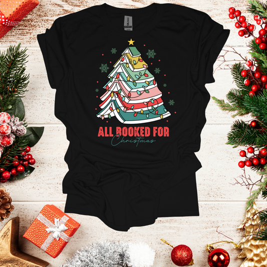 Unisex Book Christmas Tree T-Shirt