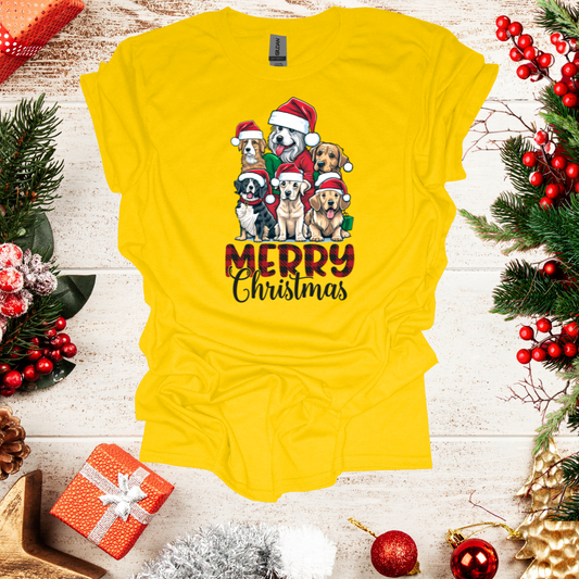 Unisex Dog Print T-Shirt