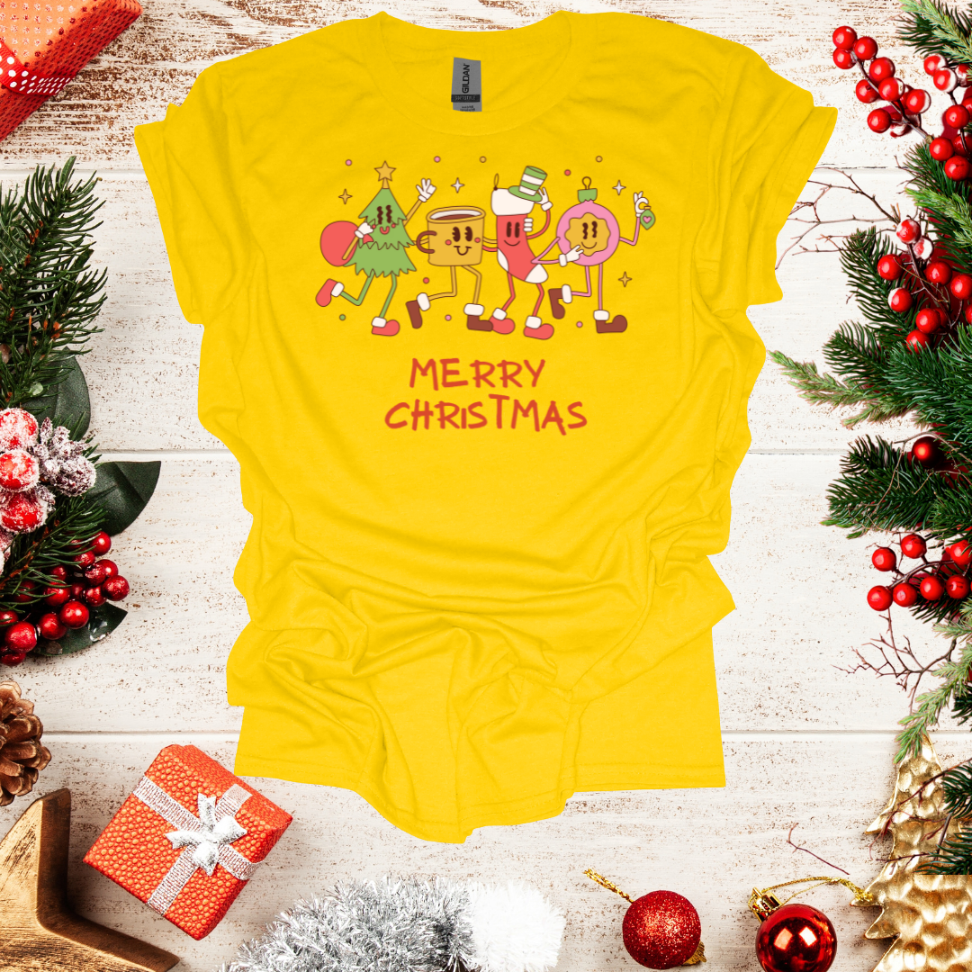 Unisex Fun Merry Christmass T-Shirt