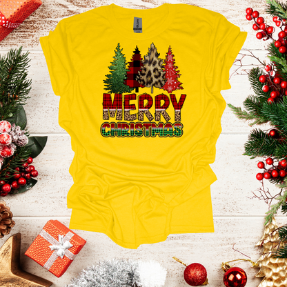 Unisex Tree Merry Christmas T-Shirt