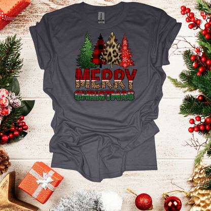 Unisex Tree Merry Christmas T-Shirt