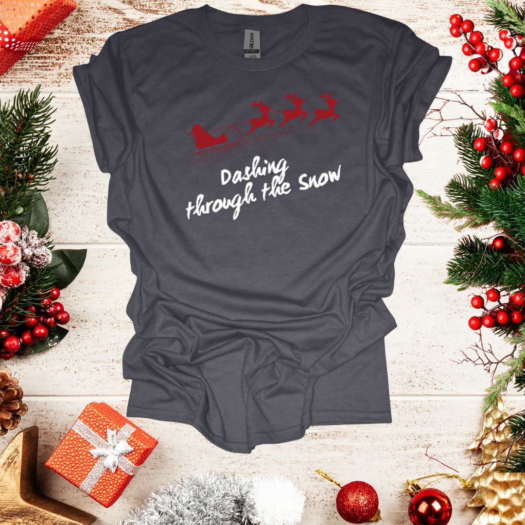 Unisex Dashing Through The Snow T-Shirt