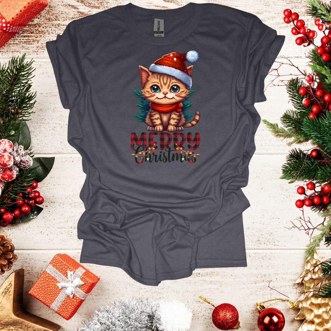 Unisex Cat Print T-Shirt